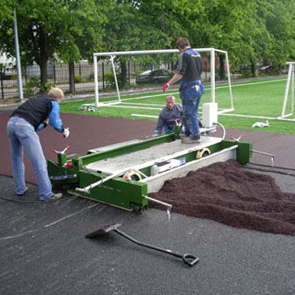 Tpj-1.5 Rubber Paver Machine For Athletic Track