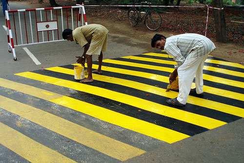 The Requirement of High-way Road Marking Construction