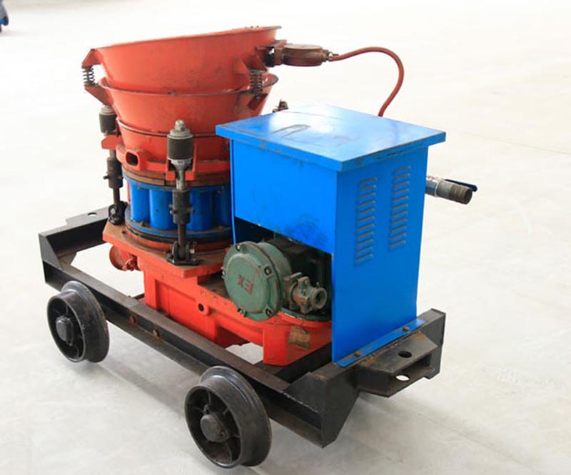 The Characters Of The Popular PZ-5B Shotcrete Machine 