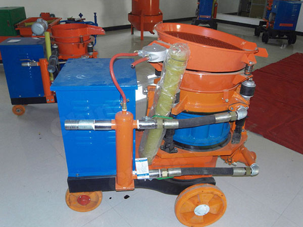 Rheologic Characteristics of Slurry Shotcrete Machine  