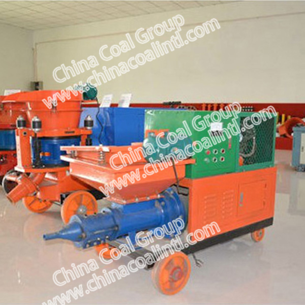 10 sets GLP-3II mortar spraying machine of China Coal Group Exported To United Arab Emirate