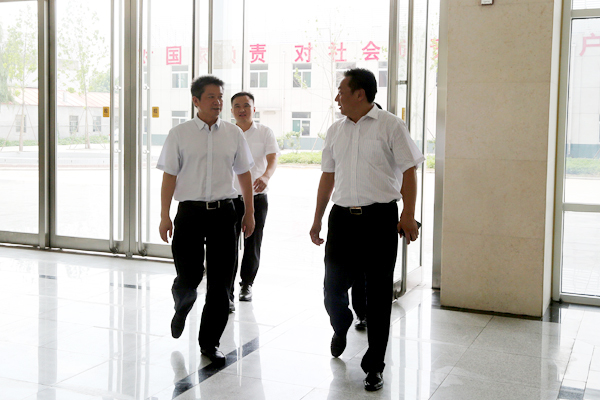 Express-Leaders of Jining High Tech Zone Visited Shandong China Coal Group