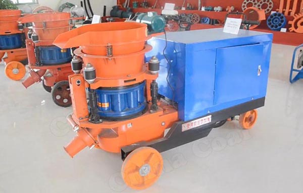 Rheologic Characteristics of Slurry Shotcrete Machine 