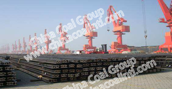 China Coal Group Exported 2000 Tons Mining Steels To Mexico Through Tianjin Port