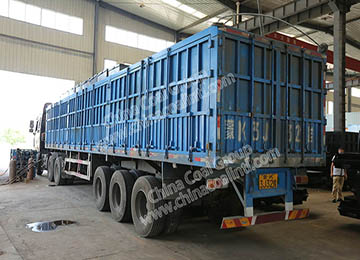 China Coal Group Sent A Batch Of Rubber Paver Machines To Yichun City Jiangxi Province