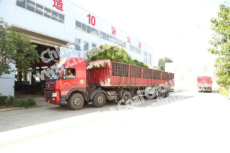 China Coal Group Sent A Batch Of Mortar Spraying Mahcines To Chizhou City Anhui Province