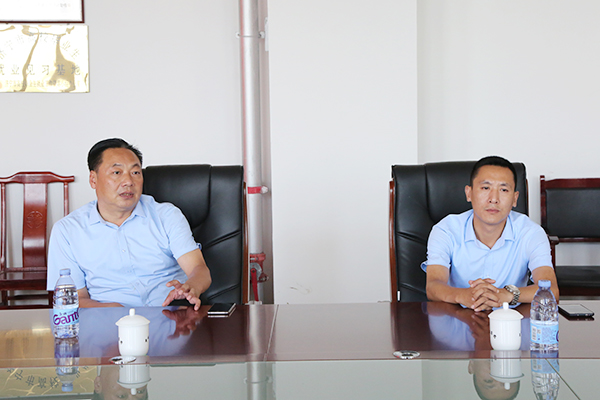 Warm Welcome Jining City Industry And Commerce Federation Leader To Visit China Coal Group