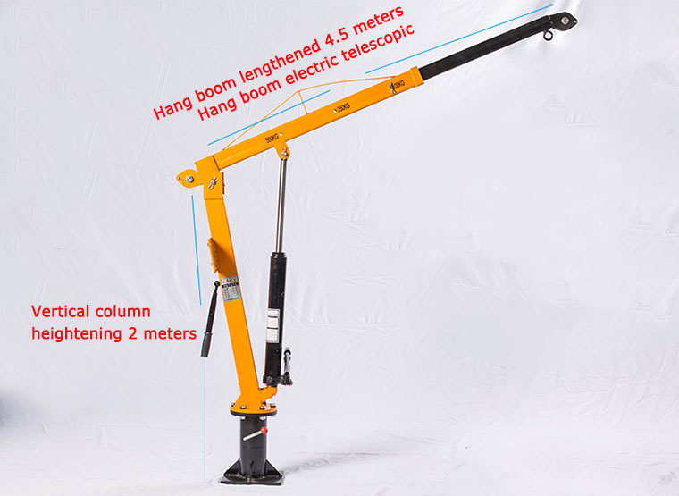 Customized Electric Telescopic Hydraulic Small Crane