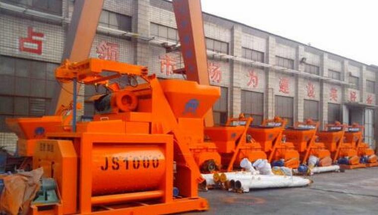 Model 1000 Concrete Mixer Production Capacity, How Many Square A Time