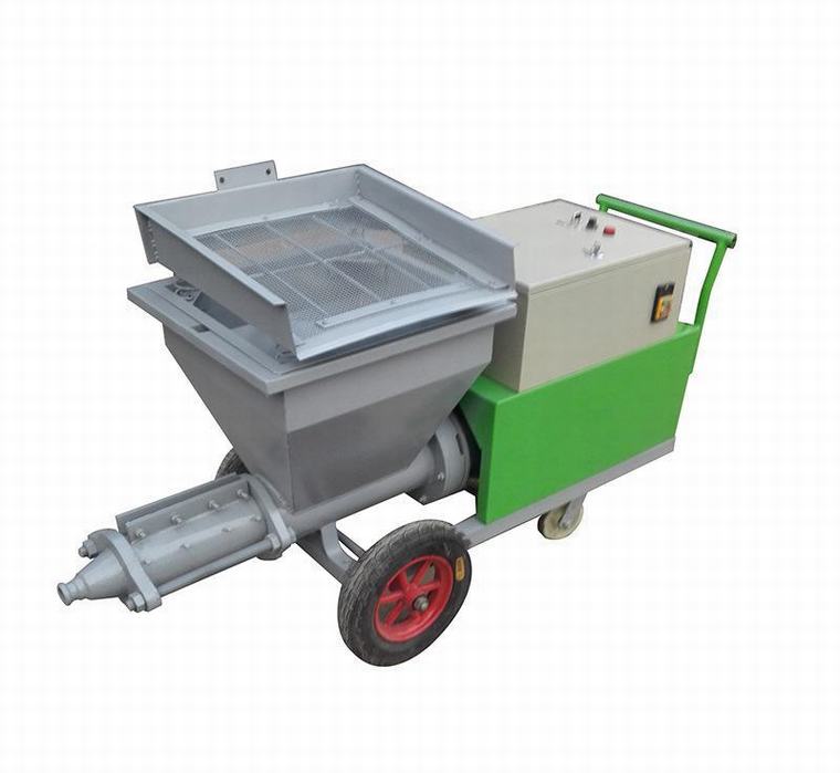 Multi-functional Mortar Spraying Machine Taking The Road Of Mechanization Development For Innovating And Upgrading
