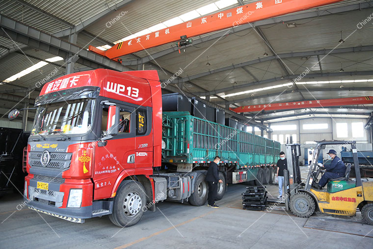 China Coal Group Sent A Batch Scraper Winch To Gansu Province