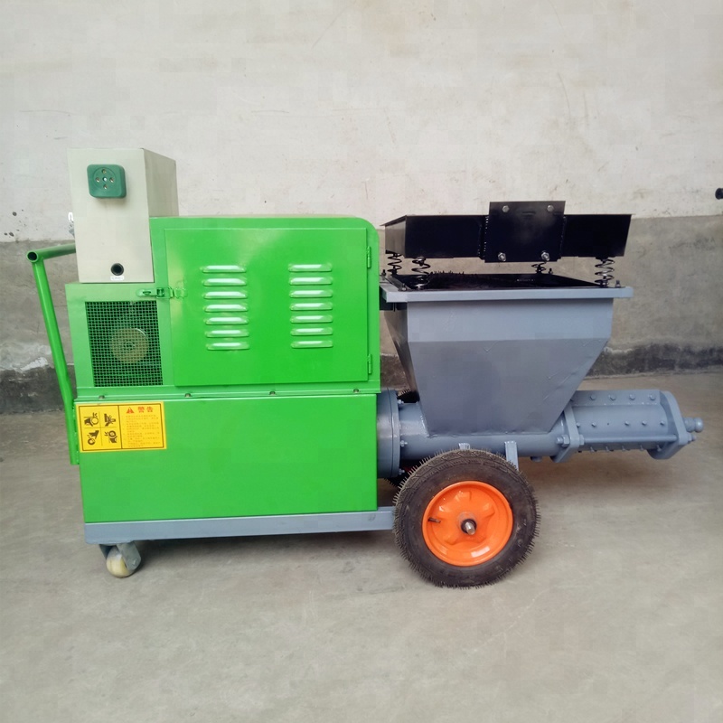 Reasons For The Lower And Lower Construction Efficiency Of Mortar Spraying Machine