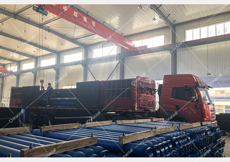 China Coal Group Sent A Batch Of Mining Single Hydraulic Props To Alxa League