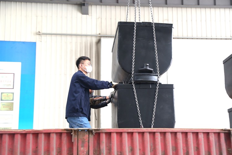 China Coal Group Sent A Batch Of Fixed Mine cars To Two Major Mines In The Country 