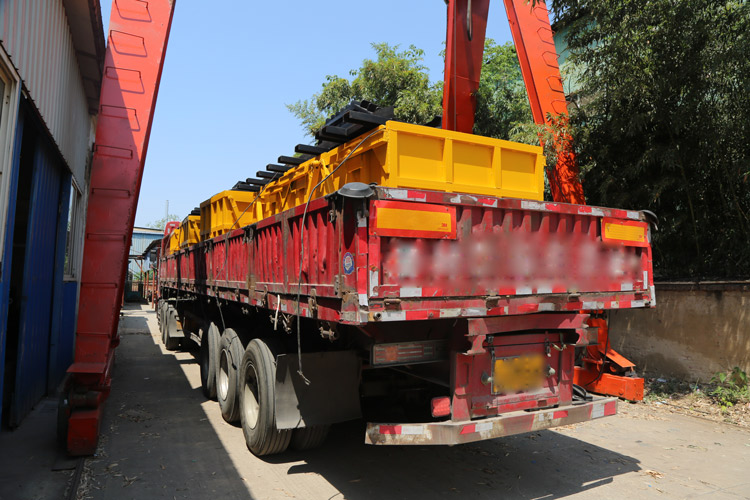 China Coal Group Sent A Batch Of Side Dump Mine Car To Africa