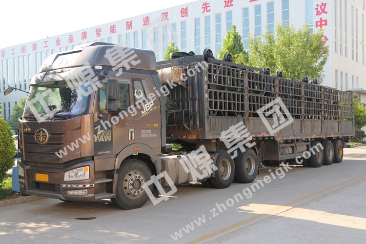 China Coal Group Sent A Batch Of Hydraulic Props And Material Trucks To Fuyuan, Yunnan And Shenyang Respectively