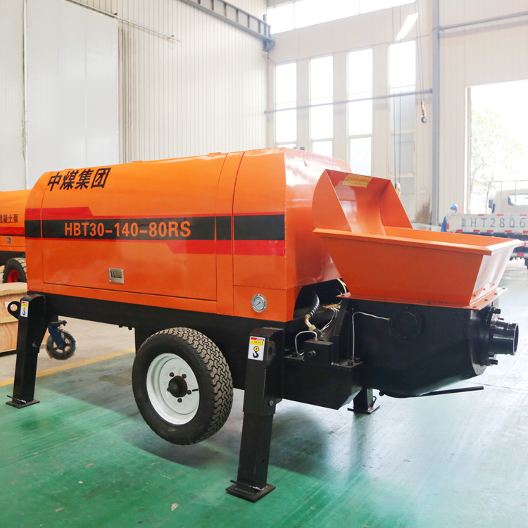 Diesel Engine Automatic Portable Concrete Pump